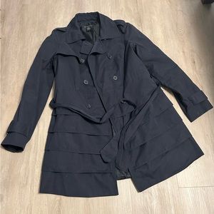 INC women’s jacket navy blue